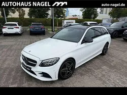 Unilack polarweiß Gebraucht 2020 Mercedes C220 AMG Kombi | 22.998 € (Etwas zu teuer)