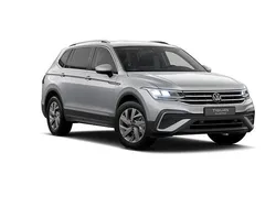 Pyritsilber metallic Gebraucht 2024 VW Tiguan Allspace Life SUV | 31.933 € (Superpreis)