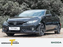 Schwarz Gebraucht 2019 Honda Civic Elegance Limousine | 15.260 € (Fairer Preis)