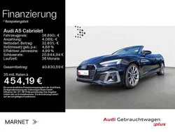 Schwarz Gebraucht 2021 Audi A5 Cabriolet S-Line Cabrio | 36.890 € (Fairer Preis)
