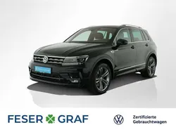 Deep black perleffekt Gebraucht 2018 VW Tiguan R-line SUV | 26.904 € (Guter Preis)