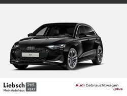 Mythosschwarz metallic Gebraucht 2024 Audi A3 Advanced Plus Limousine | 43.750 € (Teuer)