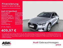 Florettsilber metallic Gebraucht 2024 Audi A3 Advanced Plus Limousine | 34.430 € (Guter Preis)