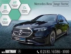 Schwarz Gebraucht 2024 Mercedes E300 AMG Limousine | 55.390 € (Superpreis)