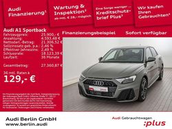 Chronosgrau metallic Gebraucht 2024 Audi A1 S-Line Kleinwagen | 25.900 € (Etwas zu teuer)