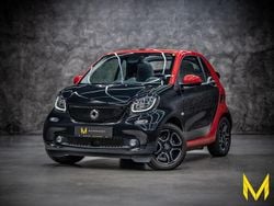 Schwarz (tiefschwarz) Gebraucht 2017 Smart ForTwo Cabrio Passion Cabrio | 15.555 € (Fairer Preis)