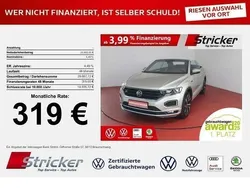 Ivory silver metallic Gebraucht 2021 VW T-Roc Cabriolet R-line Cabrio | 25.949 € (Fairer Preis)