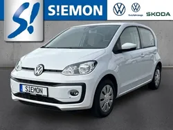 Weiß Gebraucht 2017 VW up! move up! Kleinwagen | 8.930 € (Fairer Preis)