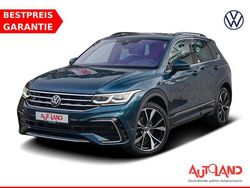 Blau Gebraucht 2021 VW Tiguan R-line SUV | 32.950 € (Etwas zu teuer)
