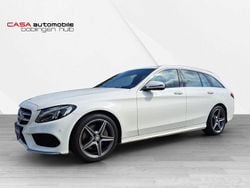 Weiß Gebraucht 2016 Mercedes C250 AMG line Kombi | 17.490 € (Superpreis)
