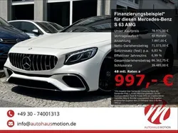Designomagnokaschmirweiss la Gebraucht 2015 Mercedes S63 AMG AMG Coupé | 78.970 € (Etwas zu teuer)