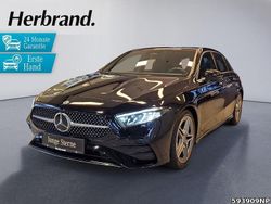 Schwarz Gebraucht 2024 Mercedes A200 AMG Limousine | 30.890 € (Fairer Preis)