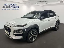 Chalk white / dark knight Gebraucht 2019 Hyundai Kona SUV | 18.490 € (Etwas zu teuer)