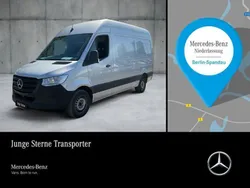 Silber Gebraucht 2021 Mercedes Sprinter Van | 32.701 € (Guter Preis)