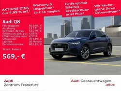 Navarrablau metallic Gebraucht 2022 Audi Q8 Sport SUV | 66.850 € (Superpreis)