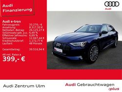 Navarrablau metallic Gebraucht 2021 Audi e-tron Advanced SUV | 33.270 € (Etwas zu teuer)