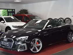 Mythosschwarz Gebraucht 2022 Audi A5 Cabriolet S-Line Cabrio | 38.499 € (Fairer Preis)
