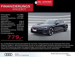 Schwarz metallic Gebraucht 2022 Audi RS e-tron GT Ambiente Limousine | 71.890 € (Superpreis)