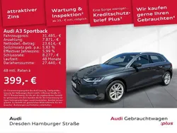 Grau Gebraucht 2024 Audi A3 Sportback S-Line Limousine | 30.990 € (Guter Preis)