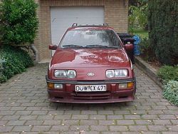 Rot metallic Gebraucht 1985 Ford Sierra Ghia Kombi | 500 €