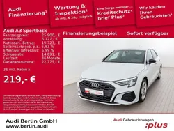 Gletscherweiß metallic Gebraucht 2022 Audi A3 Sportback e-tron Ambiente Limousine | 25.900 € (Fairer Preis)