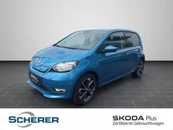Crystalblau metallic (metallic) Gebraucht 2021 Skoda Citigo-e IV Best of Kleinwagen | 14.700 € (Fairer Preis)