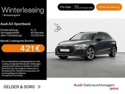 Daytonagrau perleffekt Gebraucht 2025 Audi A3 S-Line Limousine | 44.980 €