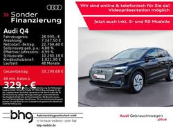 Schwarz Gebraucht 2022 Audi Q4 e-tron Advanced Plus SUV | 28.990 € (Fairer Preis)