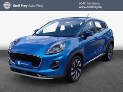 Blau Gebraucht 2022 Ford Puma Titanium SUV | 18.990 € (Fairer Preis)