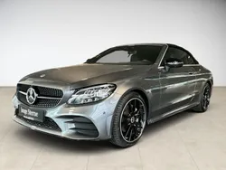 Grau (selenitgrau) Gebraucht 2024 Mercedes C220 AMG Cabrio | 51.480 € (Teuer)