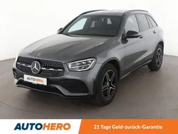 Grau Gebraucht 2022 Mercedes GLC200 AMG line SUV | 41.810 € (Superpreis)