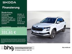 Moonweiß perleffekt Gebraucht 2023 Skoda Karoq Selection SUV | 28.830 € (Fairer Preis)