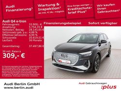 Mythosschwarz metallic Gebraucht 2022 Audi Q4 e-tron Ambiente SUV | 33.900 € (Guter Preis)