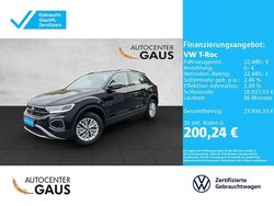 Schwarz Gebraucht 2024 VW T-Roc Life SUV | 22.480 € (Guter Preis)