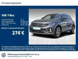 Grau Gebraucht 2024 VW T-Roc R-line SUV | 32.970 € (Fairer Preis)