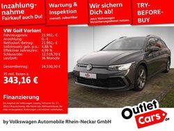 Grau Gebraucht 2022 VW Golf VIII R-line Kombi | 21.992 € (Fairer Preis)
