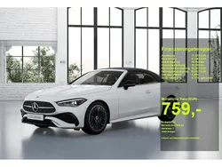Unilack polarweiß Neu 2025 Mercedes CLE220 AMG Cabrio | 70.409 € (Guter Preis)
