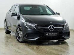 Schwarz Gebraucht 2017 Mercedes A180 AMG line Limousine | 15.400 € (Fairer Preis)