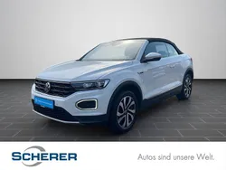 Pure white Gebraucht 2021 VW T-Roc Cabriolet Style Cabrio | 22.950 € (Fairer Preis)
