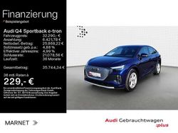 Navarrablau metallic Gebraucht 2022 Audi Q4 e-tron SUV | 32.290 € (Superpreis)