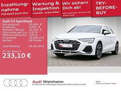 Arkonaweiß Gebraucht 2024 Audi S3 Ambiente Limousine | 39.499 € (Superpreis)