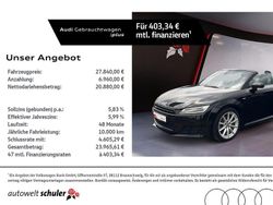 Mythosschwarz metallic Gebraucht 2016 Audi TT Roadster Design Cabrio | 27.840 € (Fairer Preis)