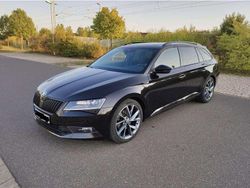 Schwarz Gebraucht 2018 Skoda Superb SportLine Kombi | 21.490 € (Etwas zu teuer)