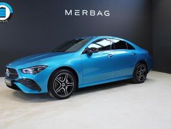 Metalliclack hyperblau Gebraucht 2024 Mercedes CLA250e AMG Limousine | 37.960 € (Fairer Preis)