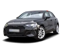Schwarz Gebraucht 2024 Audi A3 Sportback Basis Limousine | 36.349 € (Teuer)