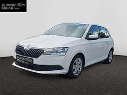 Bila candy/candyweiss Gebraucht 2021 Skoda Fabia Ambition Kleinwagen | 12.690 € (Guter Preis)