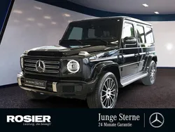 Schwarz / obsidianschwarz (metallic) Gebraucht 2022 Mercedes G500 AMG SUV | 127.490 €