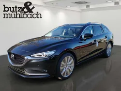 Jet black Gebraucht 2023 Mazda 6 Exclusive-Line Kombi | 36.490 € (Etwas zu teuer)
