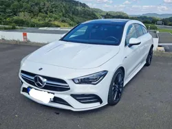 Weiß Gebraucht 2019 Mercedes CLA35 AMG AMG Kombi | 38.990 € (Fairer Preis)