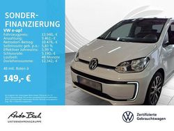 Weiß (pure white deep black perleffekt) Gebraucht 2021 VW e-up! Style Kleinwagen | 13.940 € (Fairer Preis)